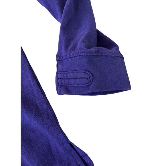 Pressbox Mens Long Sleeve T Shirt Purple Size Large Pullover Round Hem NEW - Picture 5 of 8